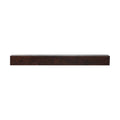 Floating mantel shelf