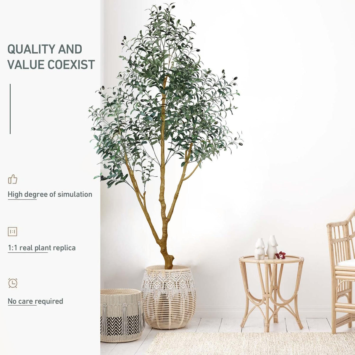 Artificial olive tree